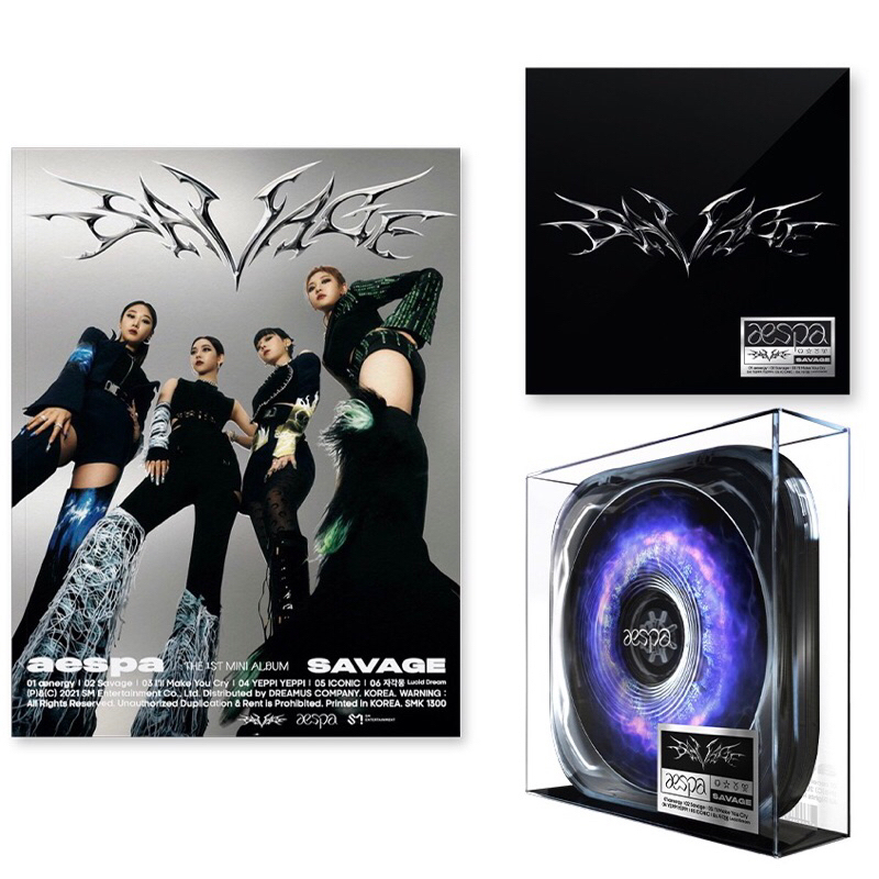 aespa 1st ミニアルバム - Savage (P.O.S Version) aespa