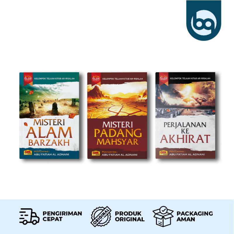 Jual Buku Seri Alam Akhirat Misteri Alam Barzakh Misteri Padang Mahsyar ...