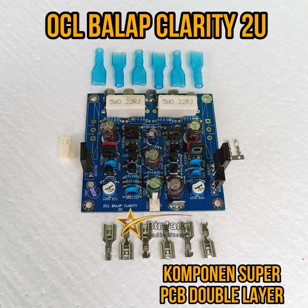 Jual Kit Driver OCL BALAP TEF 2U Clarity PCB Dobel Layer FR4 | Shopee