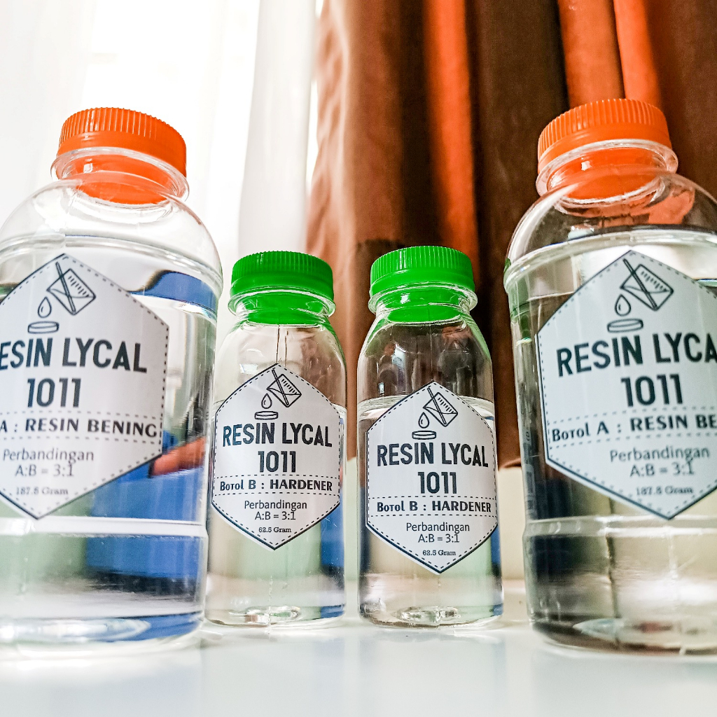 Jual Resin Lycal 1011 Super Bening 250ml Resin Keras 250gram | Shopee ...
