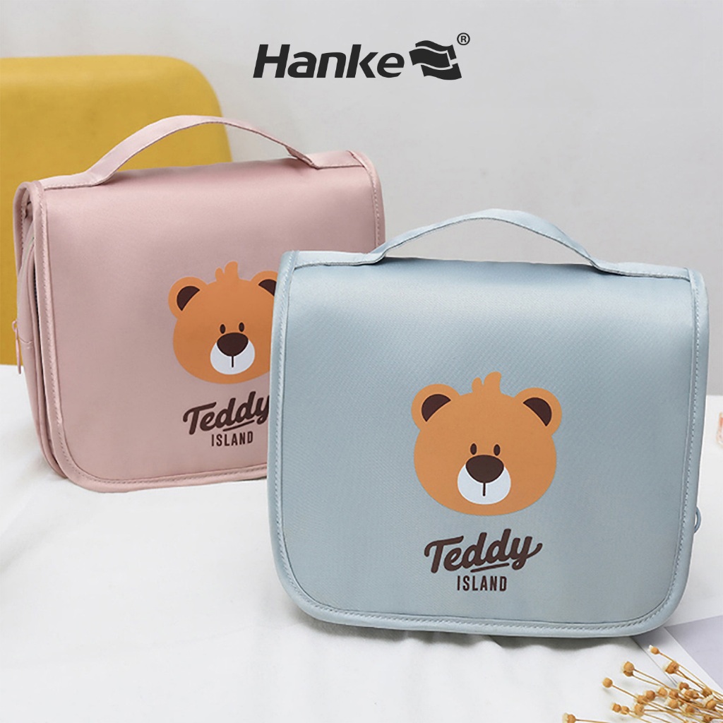 Jual Hanke Waterproof Polyester Travel Toiletry Bag Tas Kosmetik ...