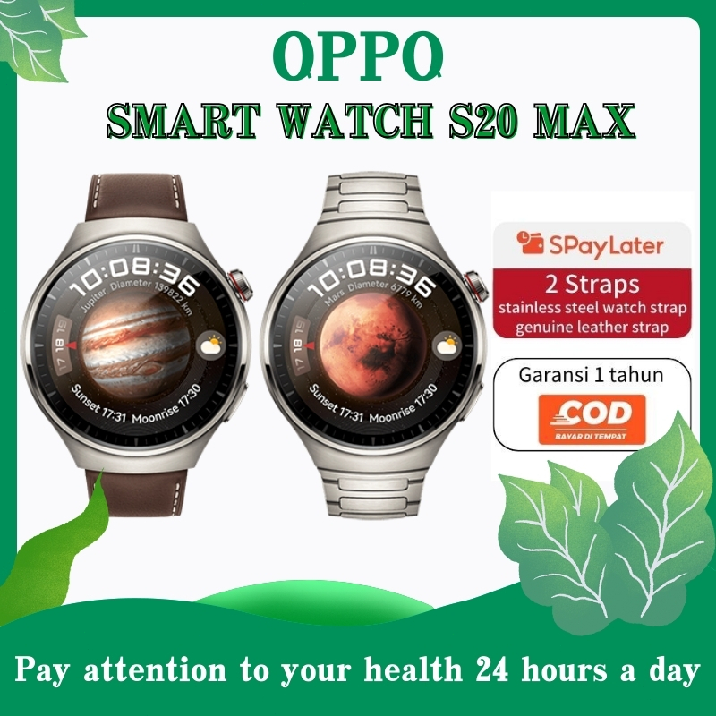 Jual OPPO ORI Smartwatch Ultimate S20 Max Watch GT S20 Max Series Jam ...