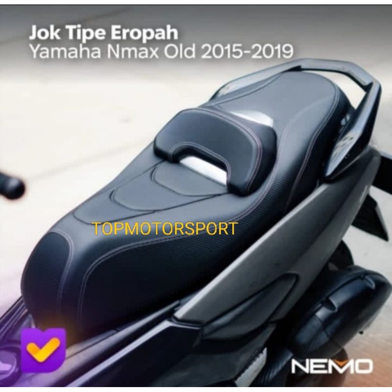 Jual NEMO JOK VARIASI EROPAH NMAX OLD/NMAX NEW BUSA EMPUK ORIGINAL NEMO ...