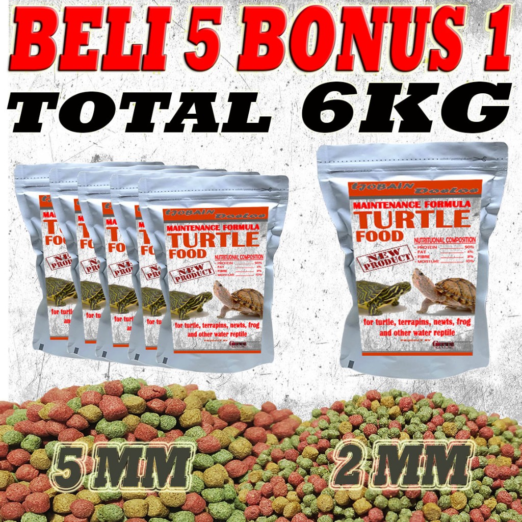Jual MAKANAN KURA-KURA AIR BRAZIL RES CST DAMER DADA MERAH KURA AMBON ...