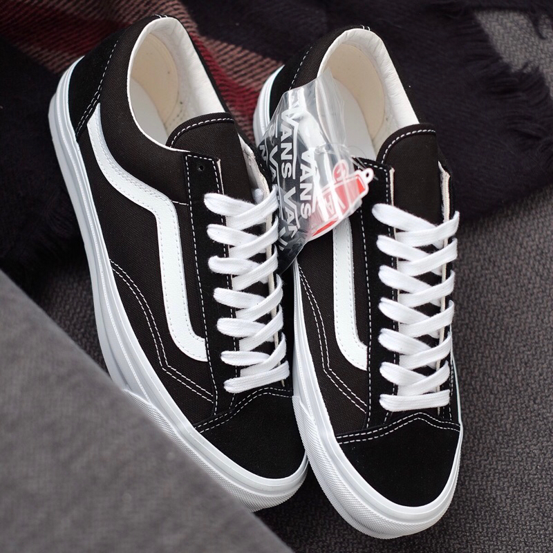 Jual SEPATU VANS ORIGINAL RESMI OLD SKOOL STYLE 36 VAULT OG LX BLACK WHITE Shopee Indonesia