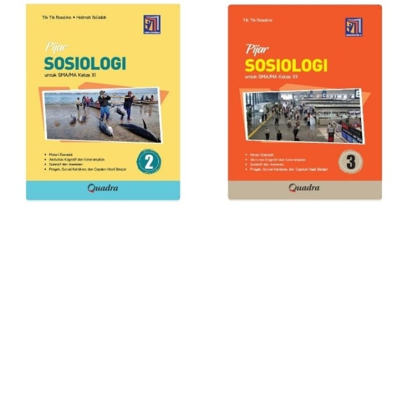 Jual Buku Pijar Sosiologi Quadra Sma Kelas 10 12 Kurikulum Merdeka