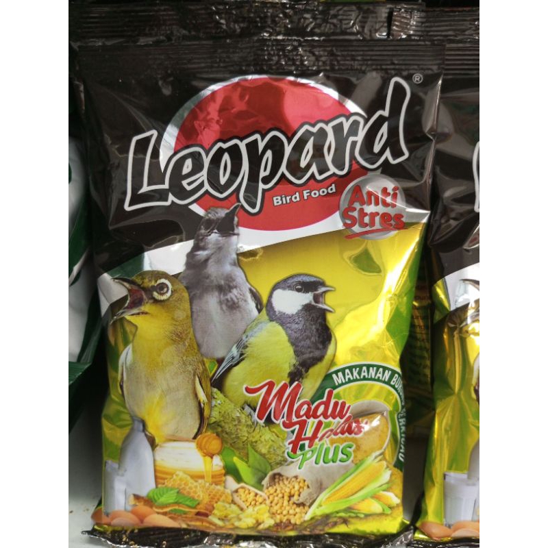Jual Leopard Madu Halus Pakan Makanan Burung Berkicau 200gr | Shopee ...