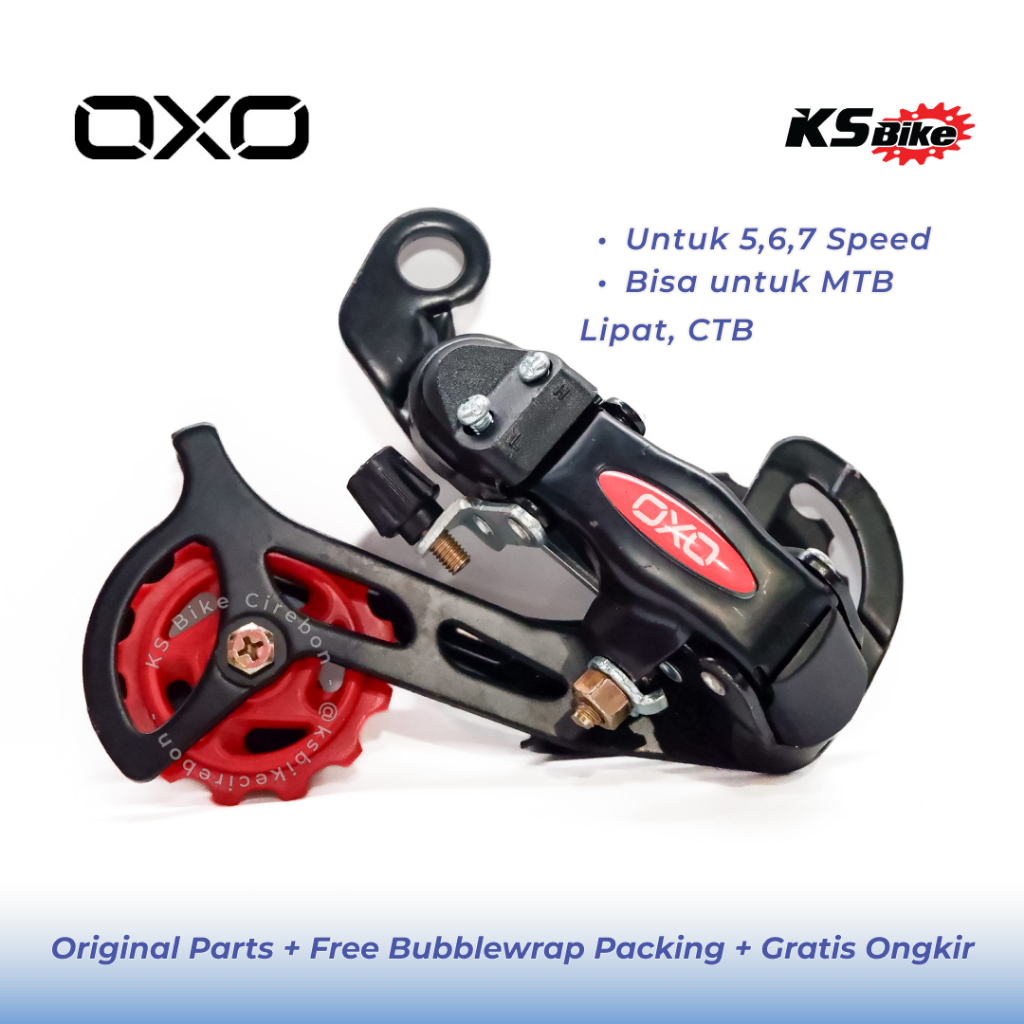 Jual RD Sepeda OXO 5 6 7 Speed Letter S MTB Lipat Model Mur Rear ...