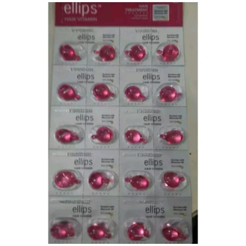 Jual Ellips / ELIPS Hair Treatment Isi 20blister Pink (Vitamin Rambut ...