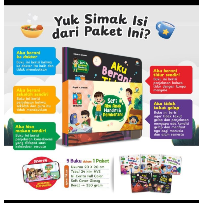 Jual SERI ANAK PEMBERANI DAN MANDIRI | Shopee Indonesia