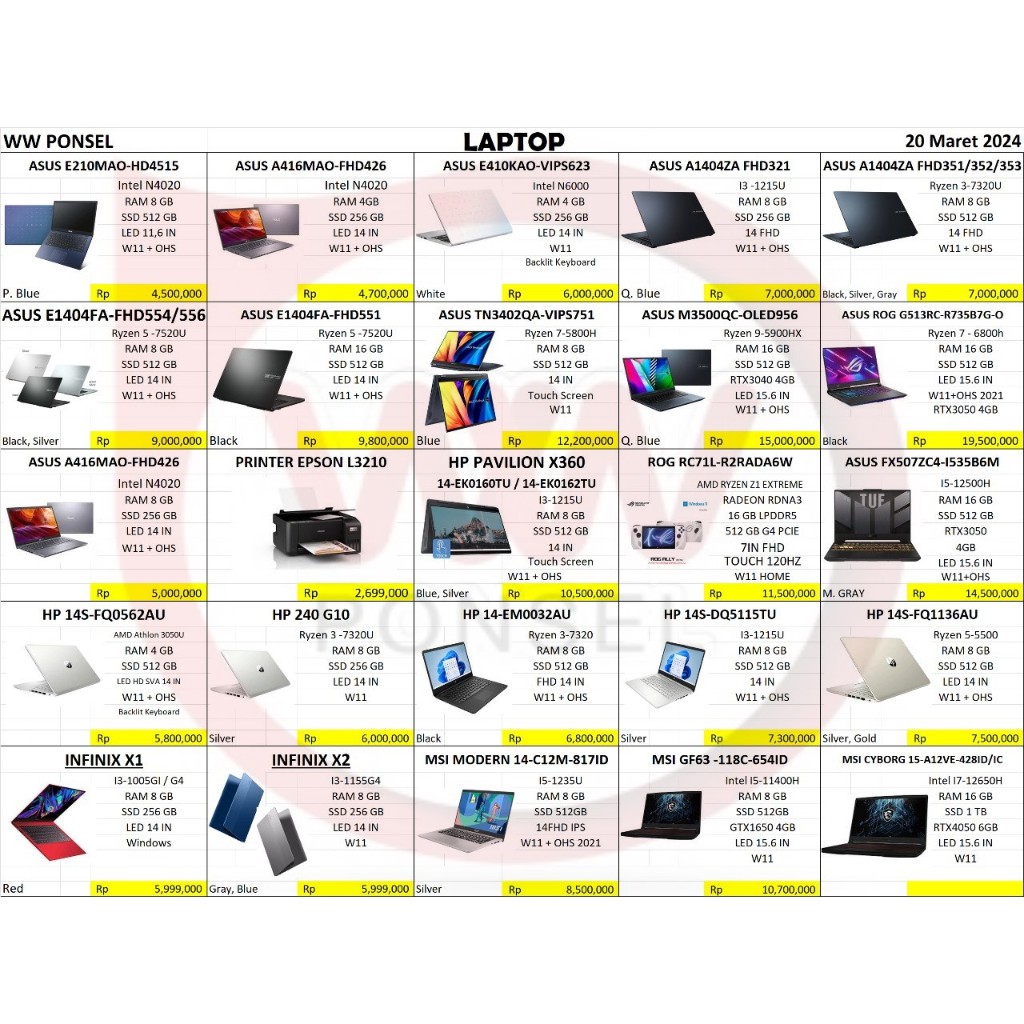 Jual Laptop Asus Garansi Resmi | Shopee Indonesia
