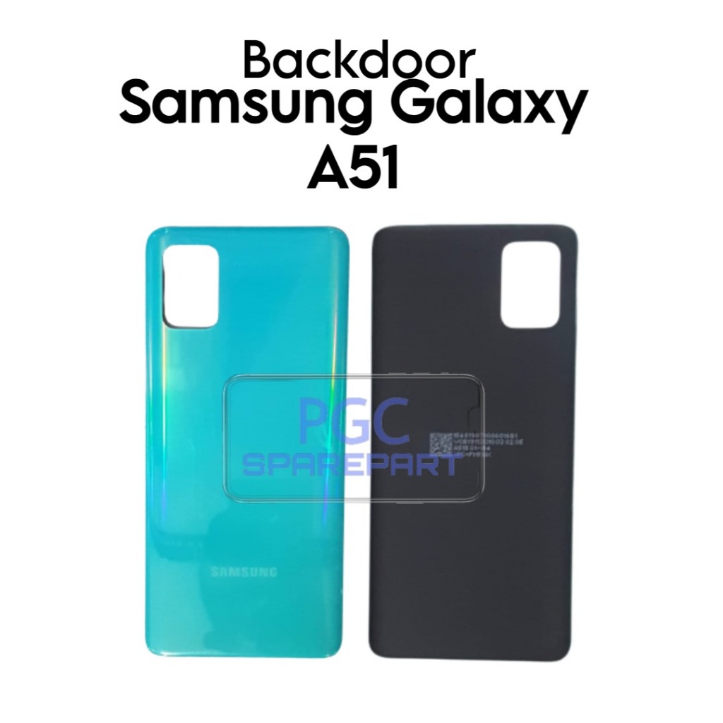 Backdoor Only Samsung Galaxy A51 A515 A515F SM-A515F SM-A515U  SM-A515U1 SM-A515W Penutup Tutup Baterai Casing Belakang Backcase