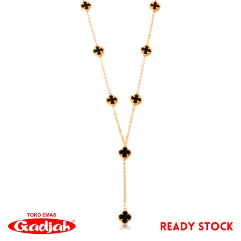 Jual Kalung Emas New Fancy VC 8 Daun Koncer - Toko Emas Gadjah | Shopee ...