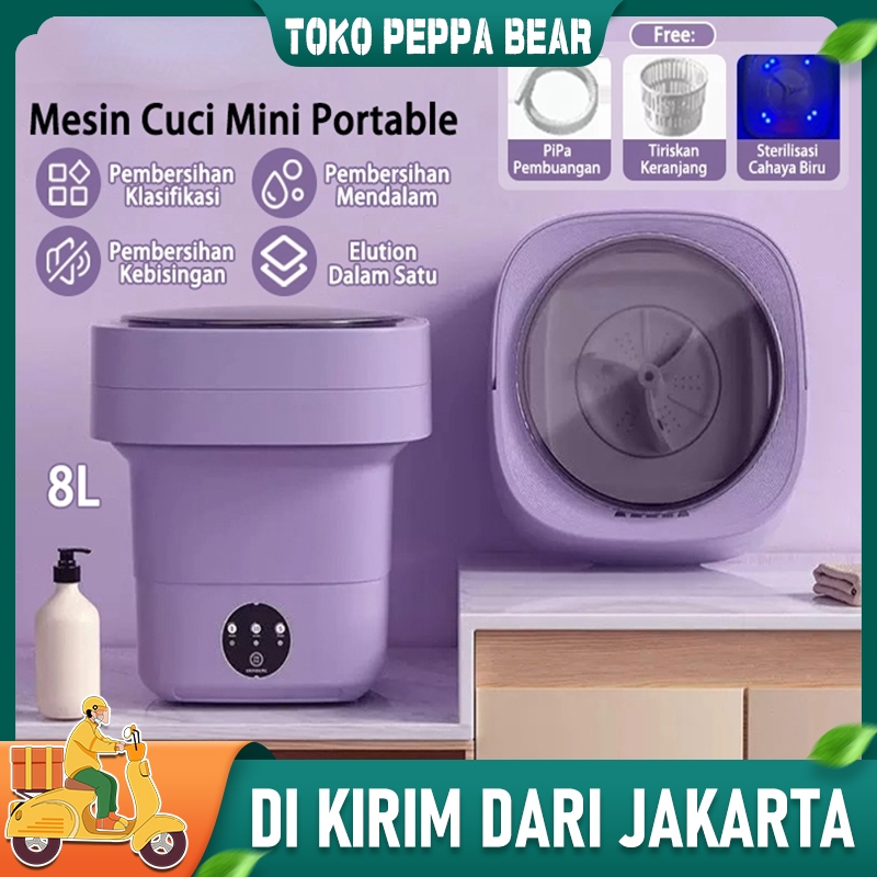 Jual Mesin cuci lipat mini mesin cuci kecil mini mesin cuci pakaian