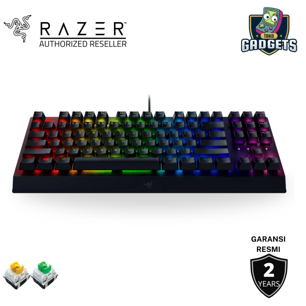 Jual Keyboard Razer BlackWidow V3 Tenkeyless Compact Mechanical ...