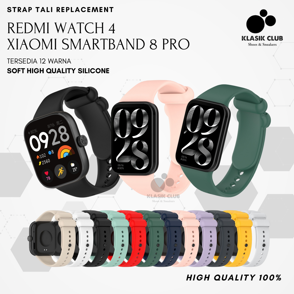 Jual Strap Redmi Watch Xiaomi Smart Band Pro Liquid Silicone Tali  Pengganti Mi Band Pro Bahan Silikon Lembut Shopee Indonesia