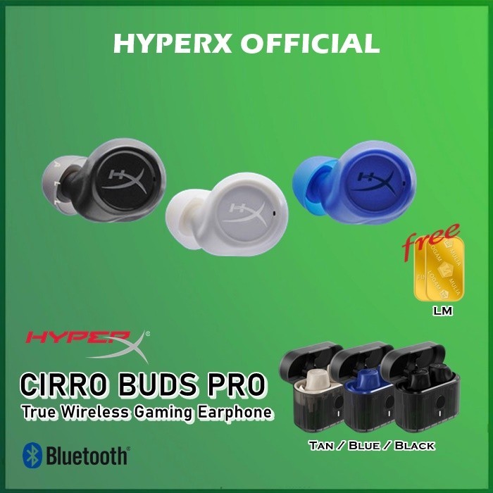 Jual HyperX Cirro Buds Pro TWS True Wireless Gaming Earphone Headset ...