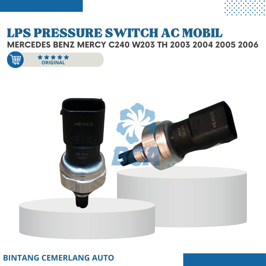 Jual LPS PRESSURE SWITCH AC Mobil Mercedes Benz Mercy C240 W203 th 2003