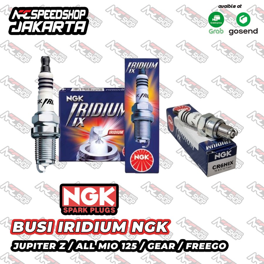 Jual BUSI NGK IRIDIUM IX CR6HIX YAMAHA MIO SOUL GT FI FAZZIO GEAR 125 ...