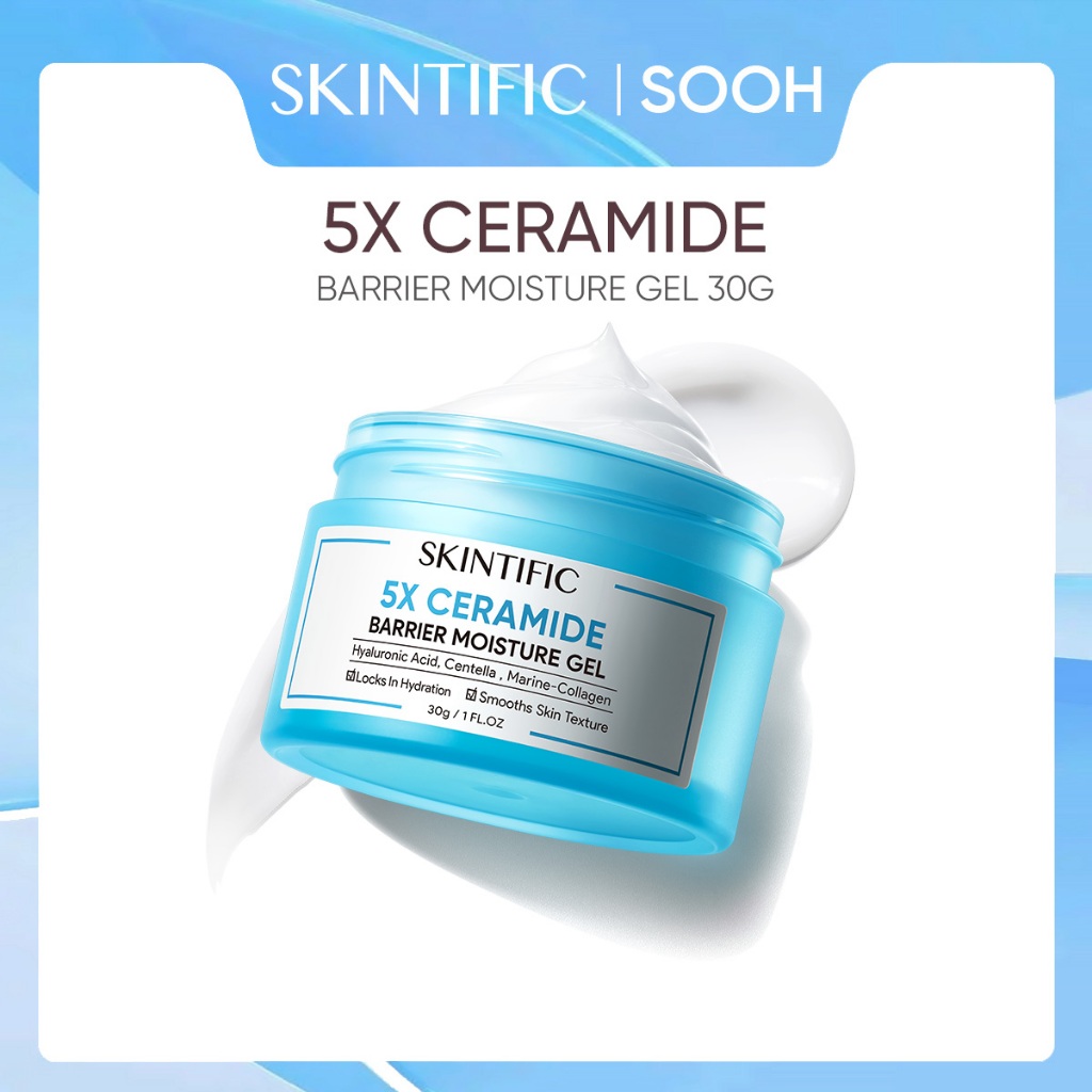 Jual Skintific 5x Ceramide Barrier Moisture Gel 80g Facial Moisturizer 5x Ceramide Barrier Serum 3129