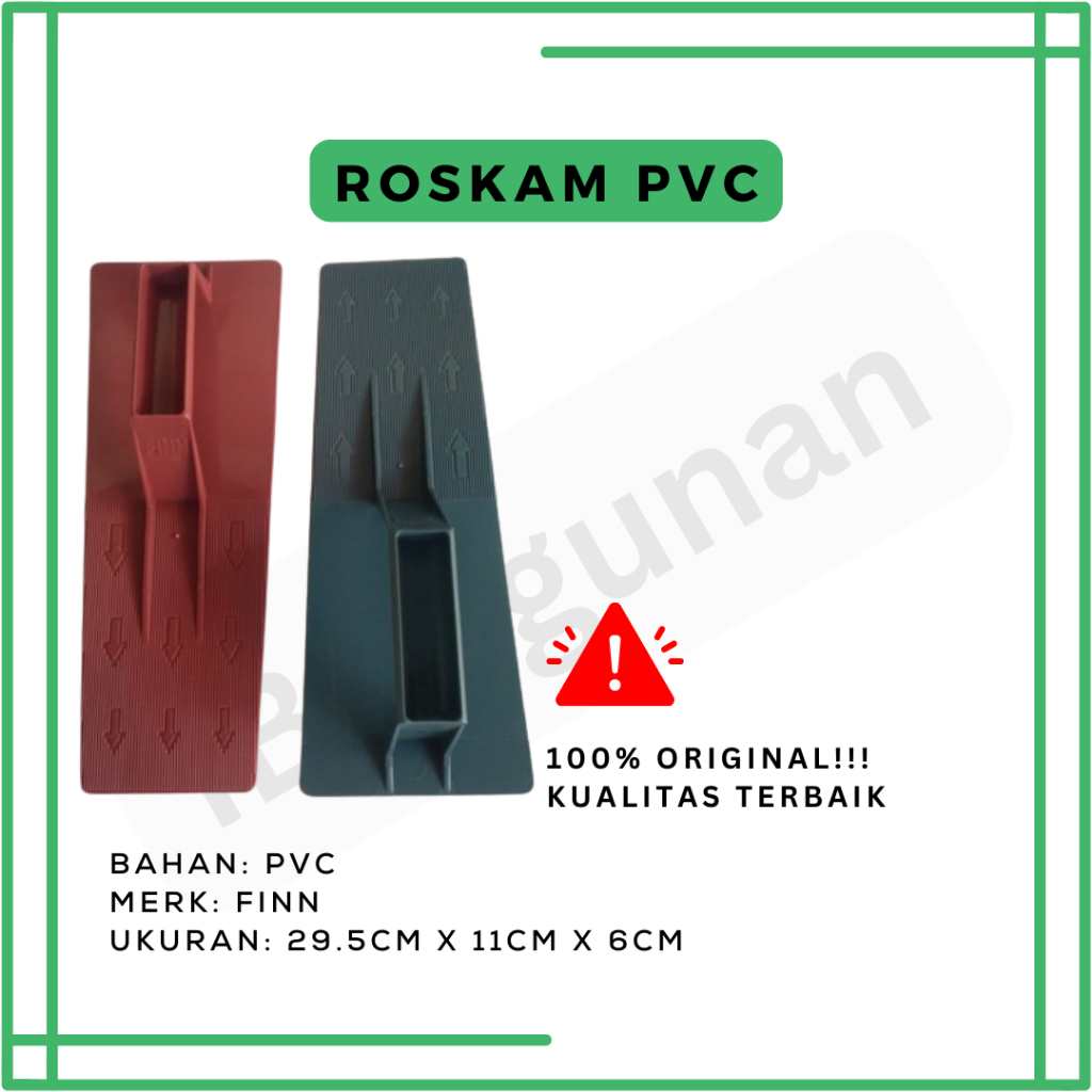 Jual ROSKAM PVC / Raskam Plastik / Penghalus Dinding Tembok Acian ...