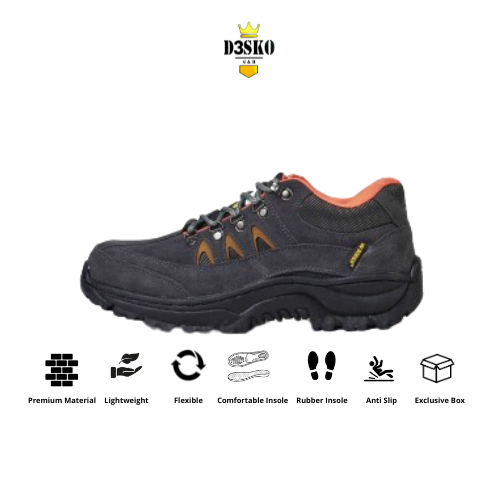 Jual D3SKO G&B - Sepatu Boots Pria D3sko Buldozer Safety Pria Ujung ...