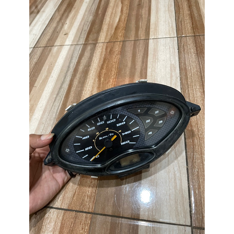 Jual jual speedometer kharisma songket putih kondisi hidup minus di ...
