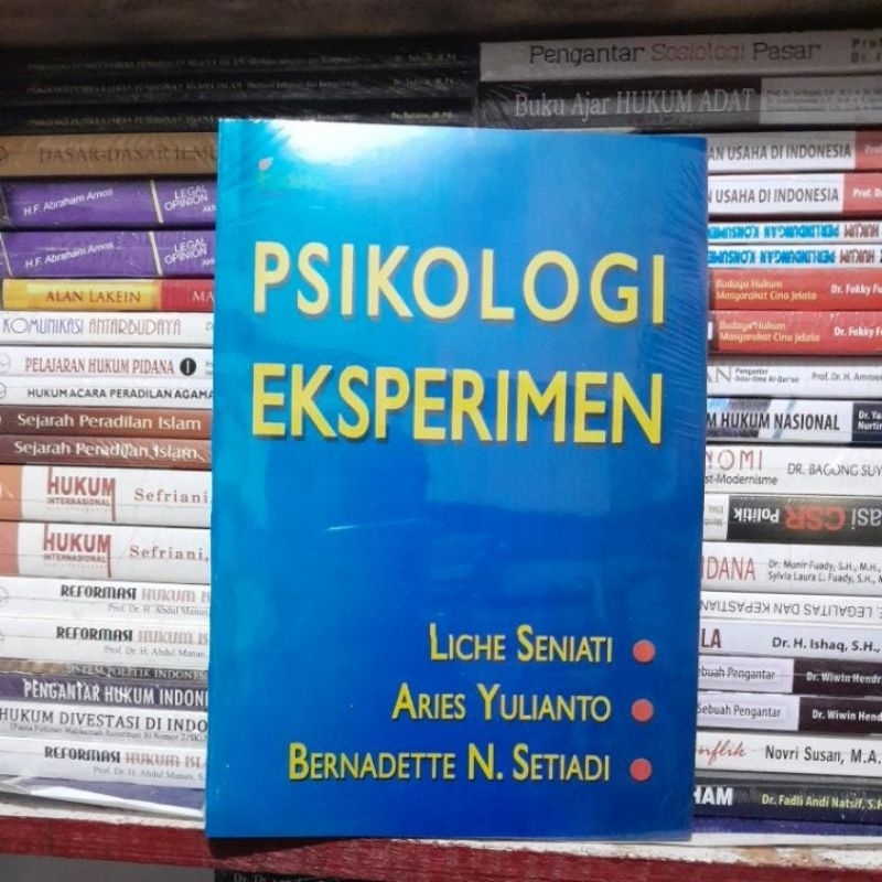 Jual Buku, PSIKOLOGI EKSPERIMEN | Shopee Indonesia