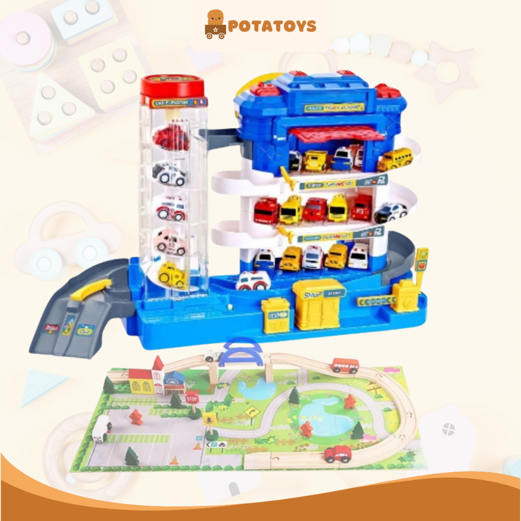 Jual Mainan Anak City Parking Lot 3 Tingkat / City Parking Lot 3 ...