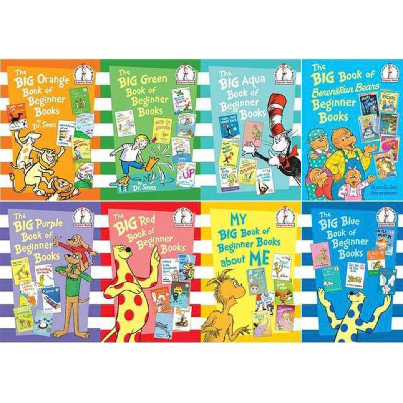 Jual segel hardcover dr seuss the big book of beginner books picture