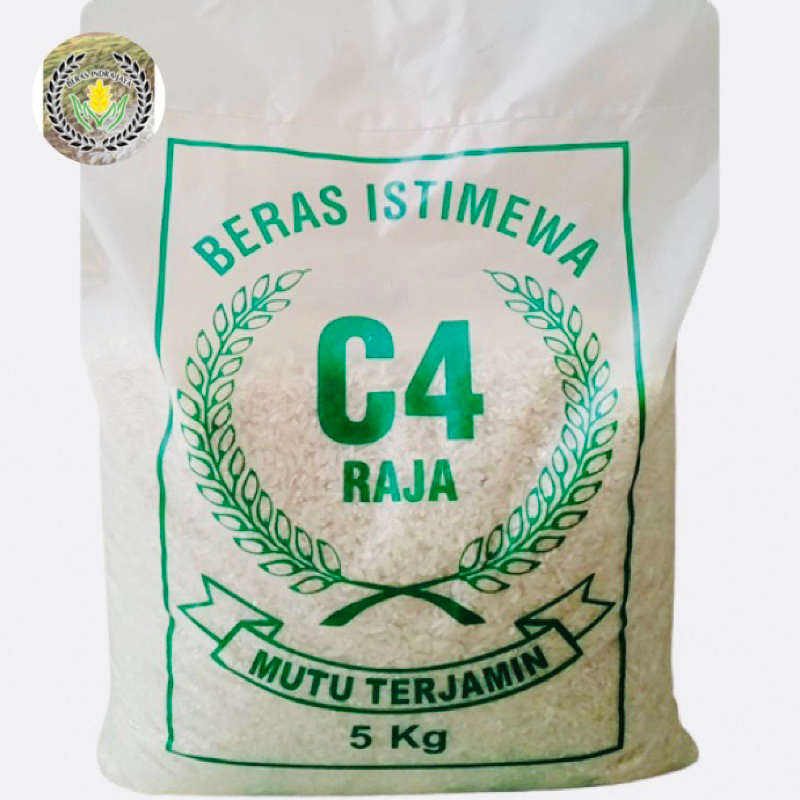Jual BERAS C4 RAJA 5kg | Shopee Indonesia