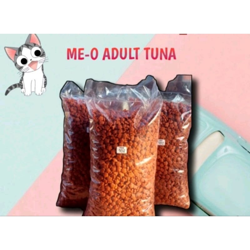 Jual MEO ADULT & KITTEN (Tuna & Ocean Fish) KEMASAN REPACK 1KG | Shopee ...