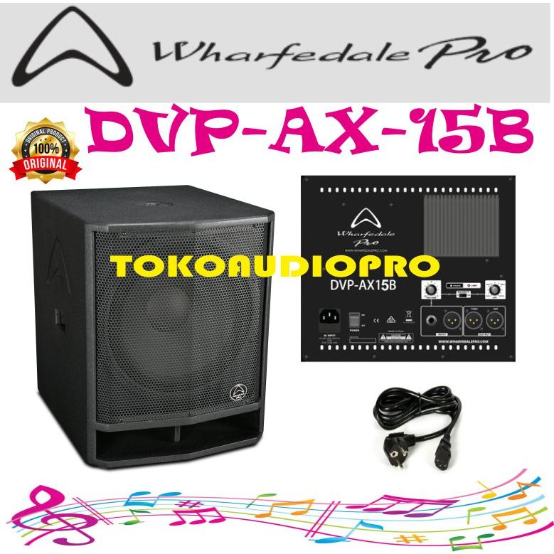 Jual Subwoofer Aktif Wharfedale DVP-AX15B 15 Inch Subwoofer Aktif ...