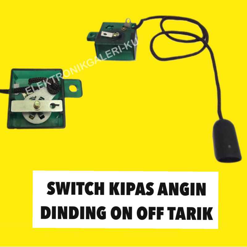 Jual SWITCH KIPAS ANGIN DINDING ON OFF TARIK | Shopee Indonesia