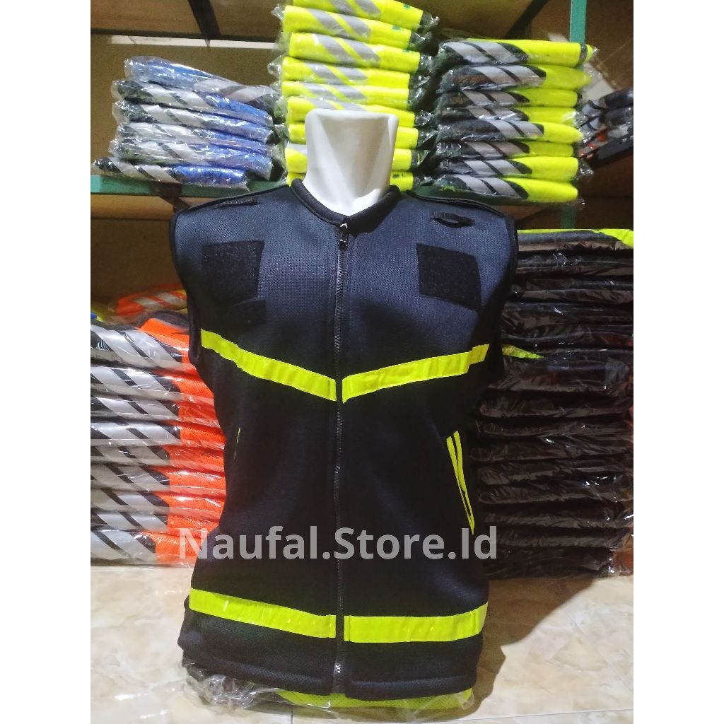 Jual Rompi Security Kereta Api Bisa Pakai Logo + Gratis masker | Rompi ...