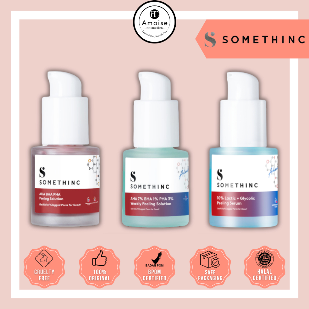 Jual SOMETHINC AHA BHA PHA Peeling Solution | SOMETHINC AHA 7% BHA 1% ...