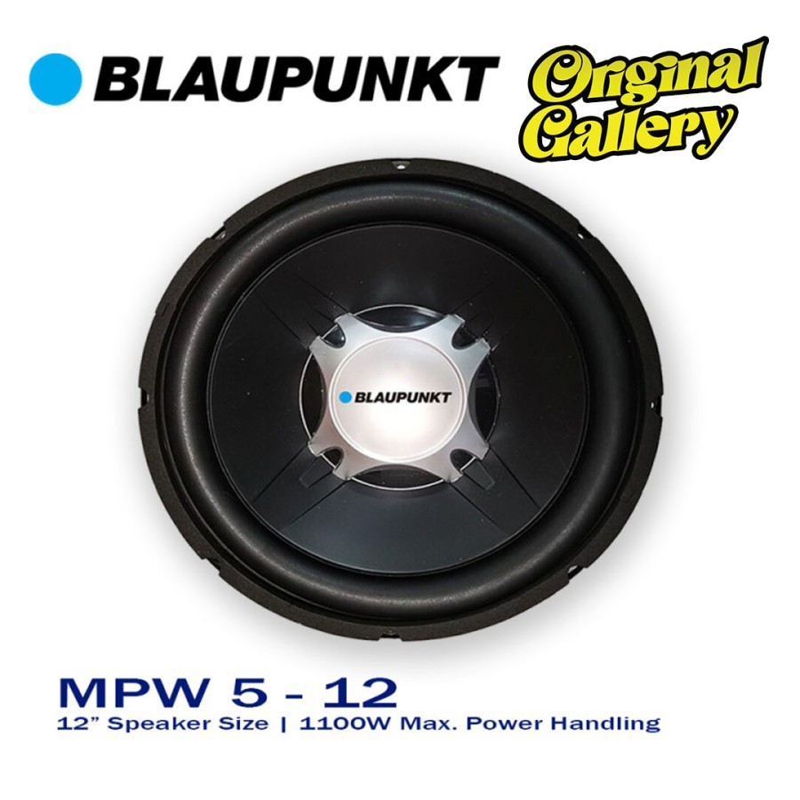 Jual BLAUPUNKT SUBWOOFER MPW 5-12 / 12 INCH MPW 5-12 MAX POWER 1100W ...
