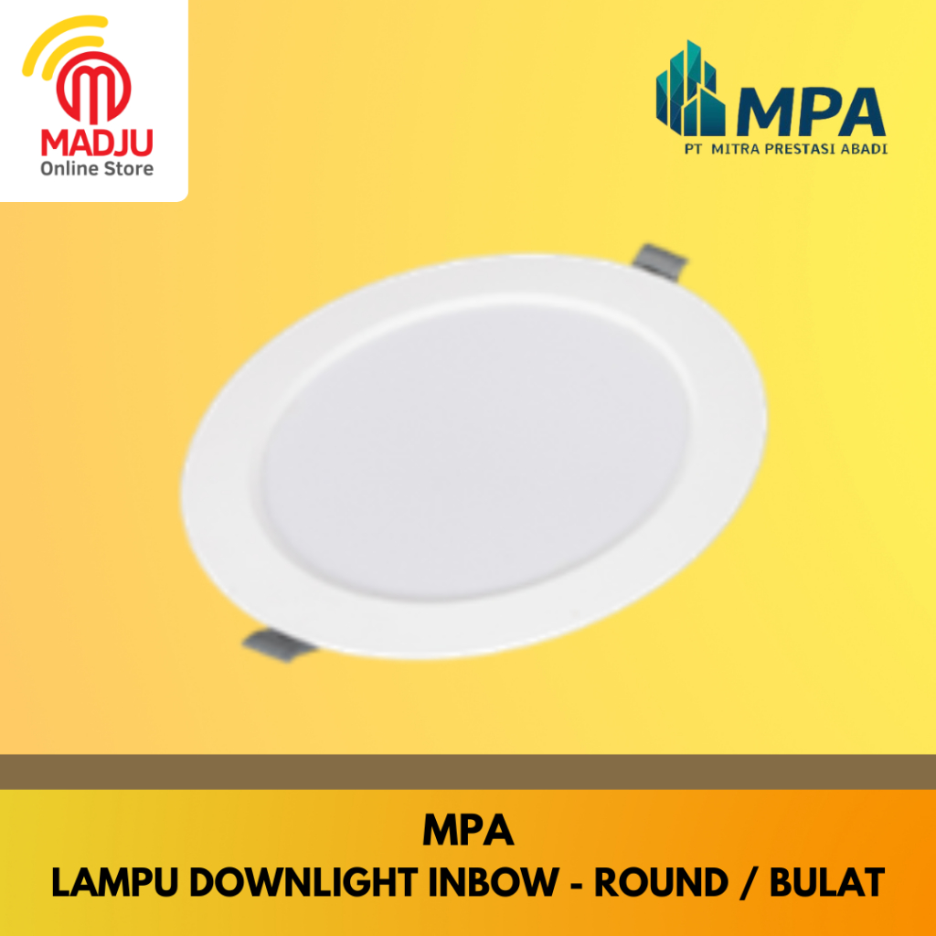 Jual MPA - DOWNLIGHT LAMPU DOWNLIGHT INBOW / TANAM PLAFON - ROUND ...