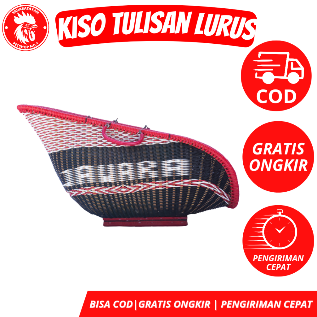 Jual KISO TULISAN MODEL LURUS / KISO NAMA / KISO AYAM BANGKOK / KISO