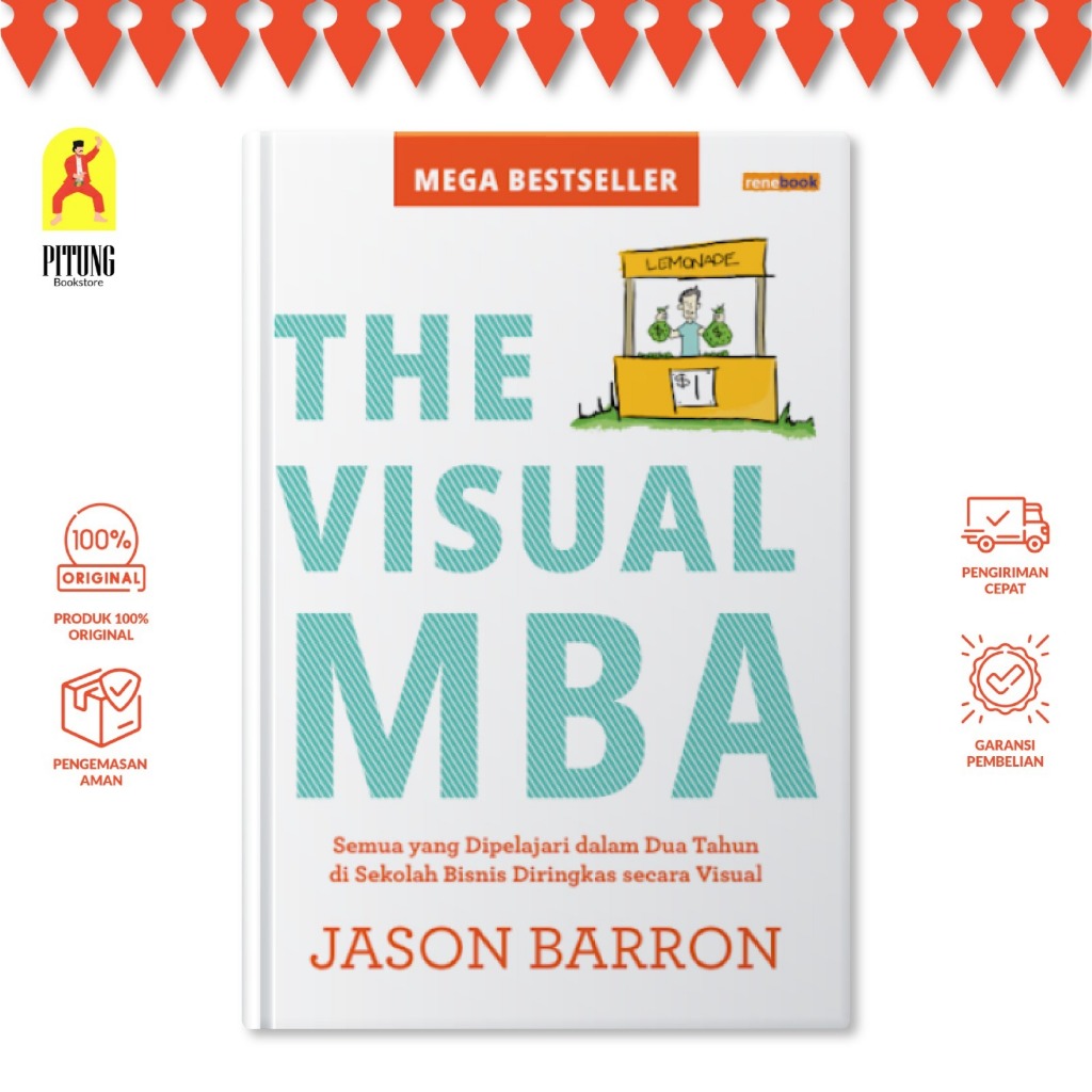 Jual The Visual MBA (Hard Cover) Semua Yang Dipelajari Dalam Dua Tahun ...