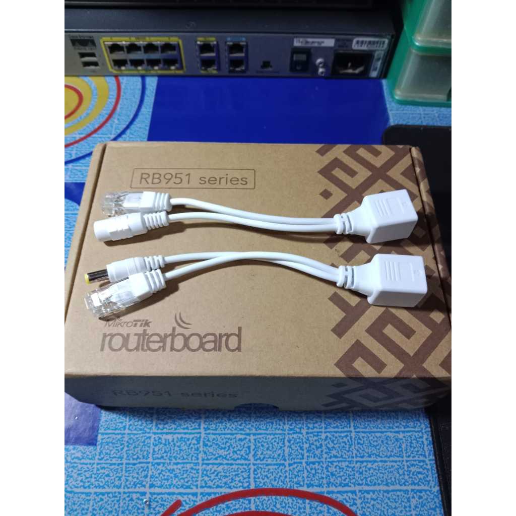 Jual KABEL POE INJECTOR ATAU POE SPLITTER (SEPASANG) / KABEL POE ...