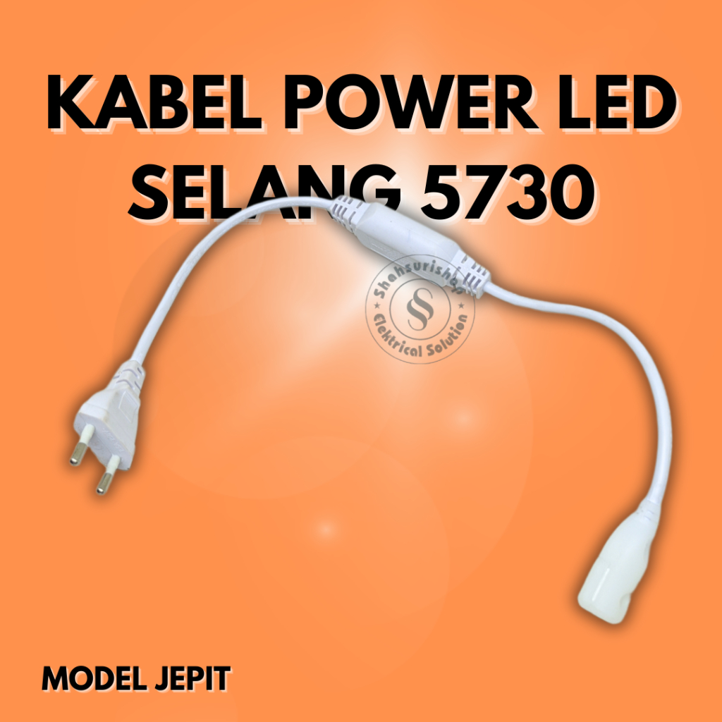 Jual KABEL POWER LED SELANG 5730 MODEL JEPIT AC 220V | Shopee Indonesia