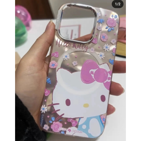 Jual CASING IPHONE HELLO KITTY 12/13/14/15 MAGNESAFE | Shopee Indonesia