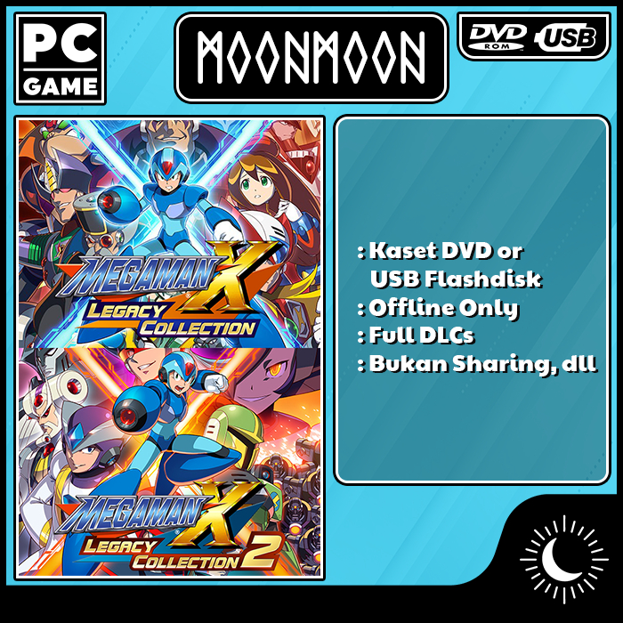 Jual Mega Man X Legacy Collection 1 + 2 Full DLCs Game PC Laptop ...
