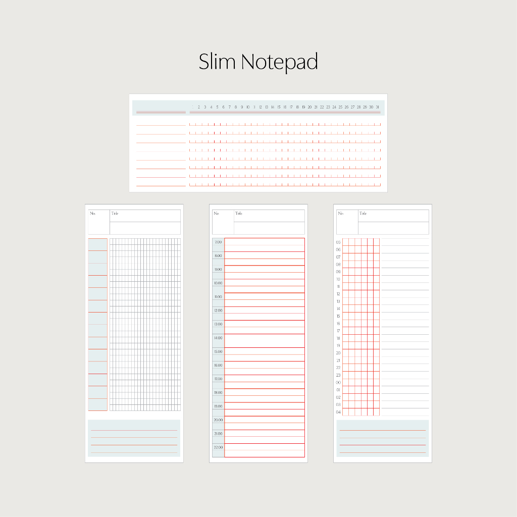 Jual Slim Notepad by Keartas Studio Memo Notes Memopad | Shopee Indonesia