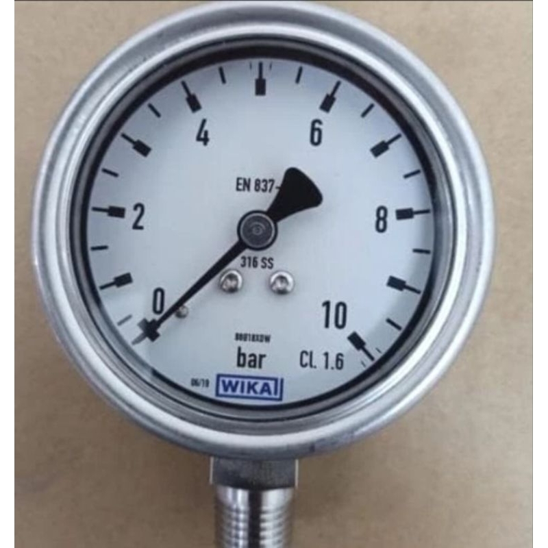 Forney 87729 Oxygen Gauge Low Pressure 2 Inch By 1/4 Inch NPT 0 200 PSI - View #2