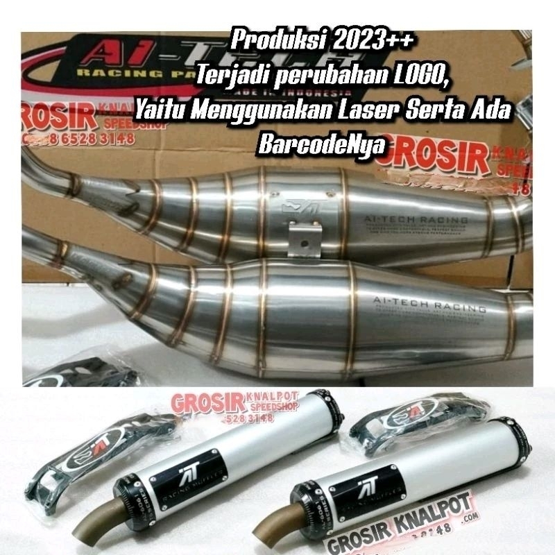 Jual Knalpot Aitech Ai Tech Original Stainles Type X2 Leher L new Model ...