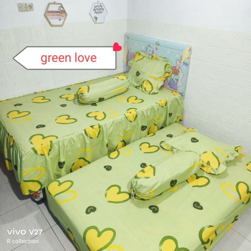 Jual Sprei Badsorong Rumbai 2 In 1 120x200 Murah, Halus Dan Tidak ...