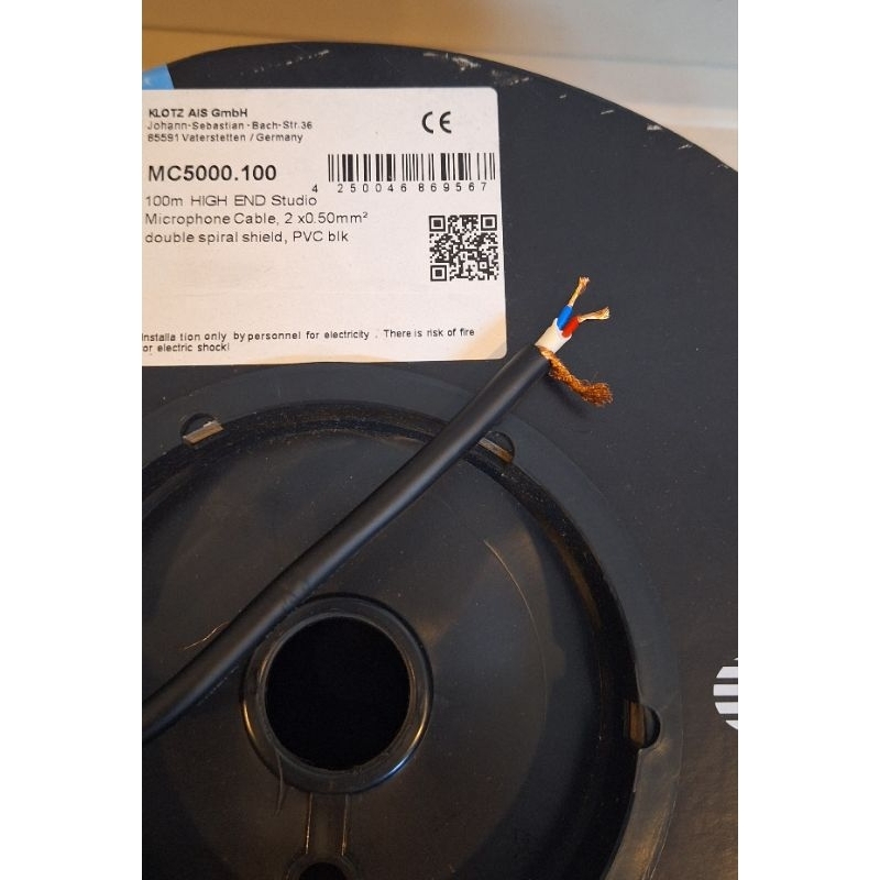 Jual Kabel mic audio Klotz MC5000 Mc5000 per Roll | Shopee Indonesia
