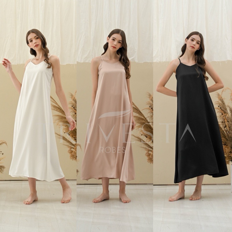 Jual Trivesta Robes - Dress Inner (Type Maxi) / Dalaman /Camisole ...